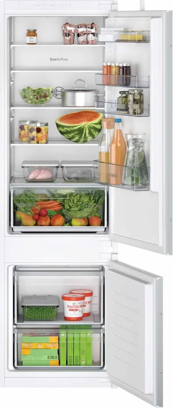 Bosch KIV87NSE0 Seeria 2 integreeritav külmik-sügavkülmik, 270 L, 178 cm
