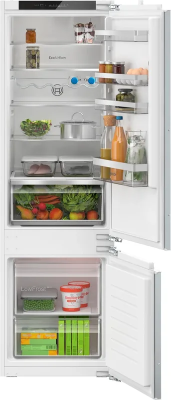 Bosch KIV87VFE0 Seeria 4 integreeritav külmik-sügavkülmik, 270 L