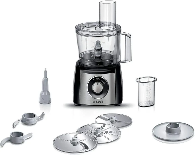 Bosch MCM3421M MultiTalent 3 köögikombain 800W, 2,3L, must/terasest