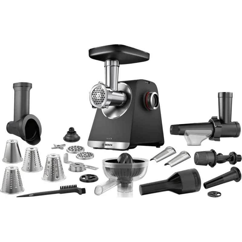 Bosch MFWS682B MultiPower Seeria 6 hakklihamasin, 2100 W, must