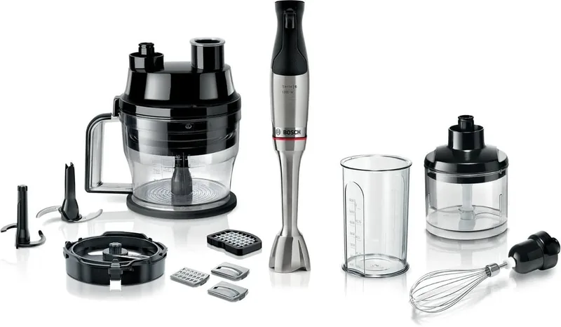 Bosch MSM6M8X1 ErgoMaster Series 6 saumikseri 1200W, roostevaba teras