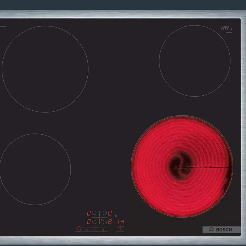 Bosch PKE645BB2E integreeritav keraamiline pliidiplaat 60cm, must