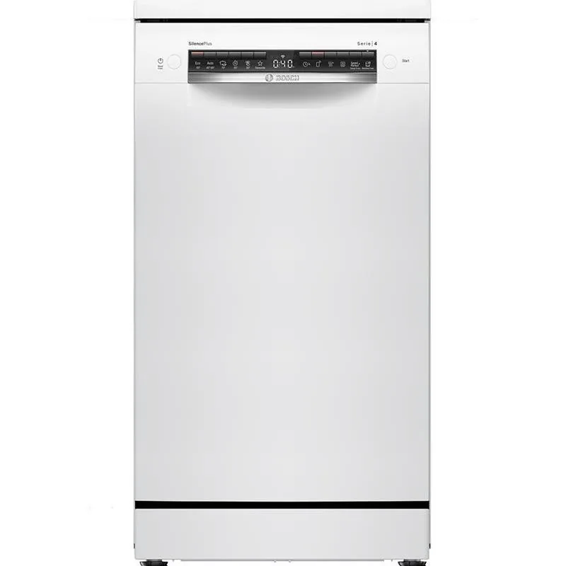 Bosch SPS4HMW13E Seeria 4 nõudepesumasin, 10 komplekti, valge