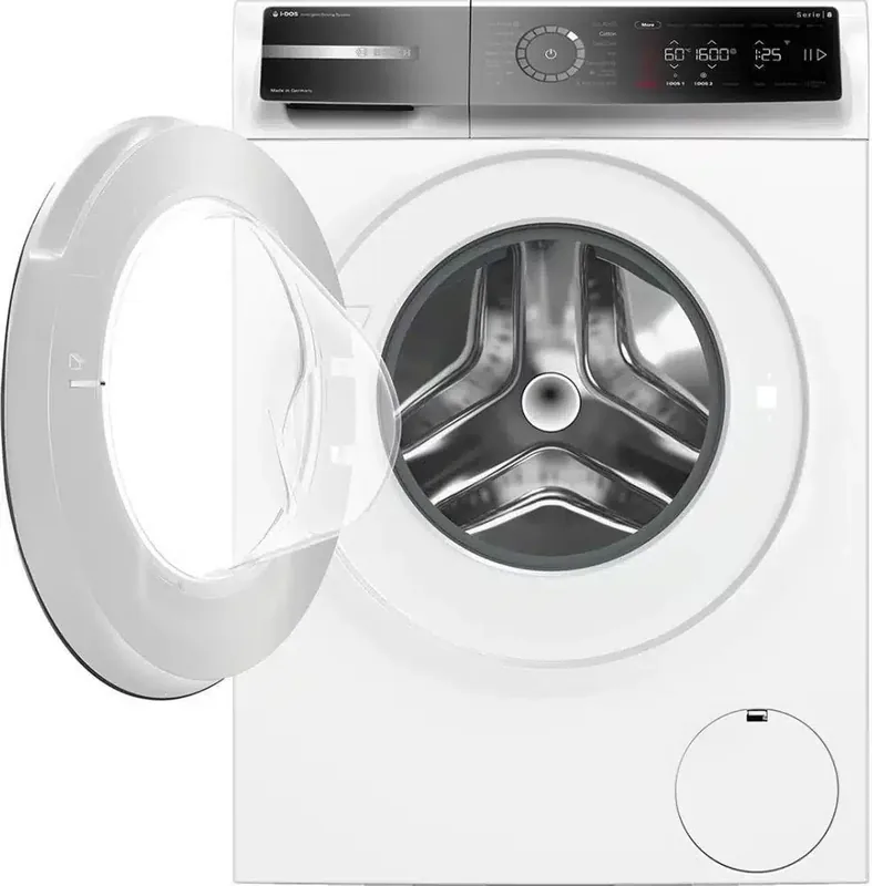 Bosch WGB266AWSN Seeria 8 eestlaetav pesumasin, 11 kg, 1600 p/min