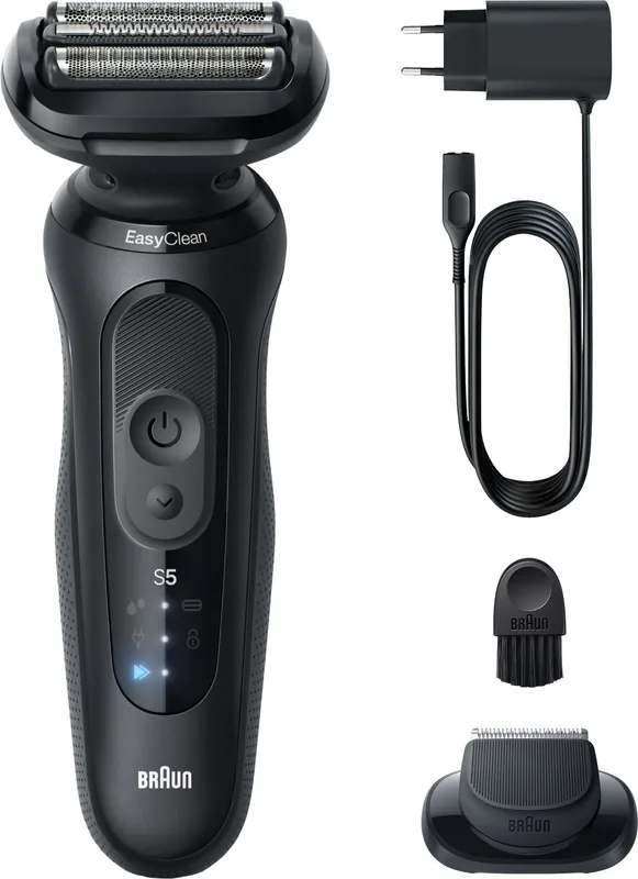 Braun 52-N1200S Series 5 märg- ja kuivpardel, must