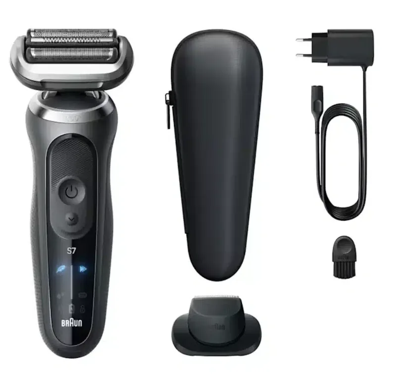 Braun 72-G1200S Series 7 märg- ja kuivpardel hall