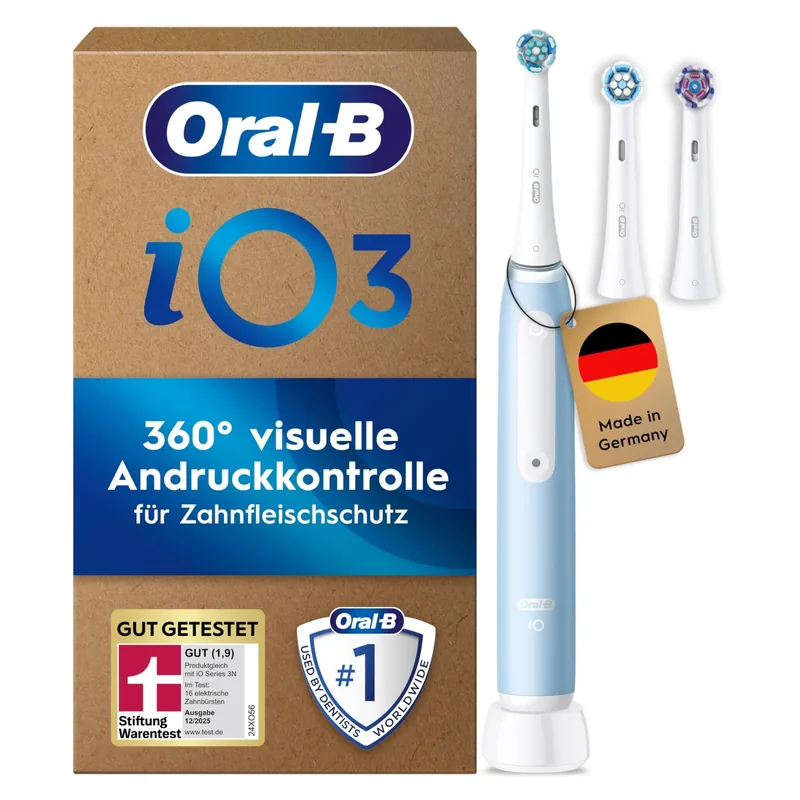 Braun IO3ICEBLUE Oral B iO3 elektriline hambahari helesinine