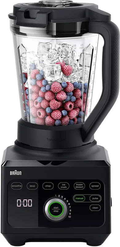 Braun JB9040BK TriForce Power blender, 1600W, 3L, must