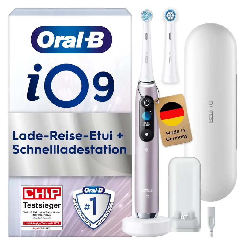 Braun Oral-B iO 9, roosa - Elektriline hambahari, IO9.ROSEQUARTZ