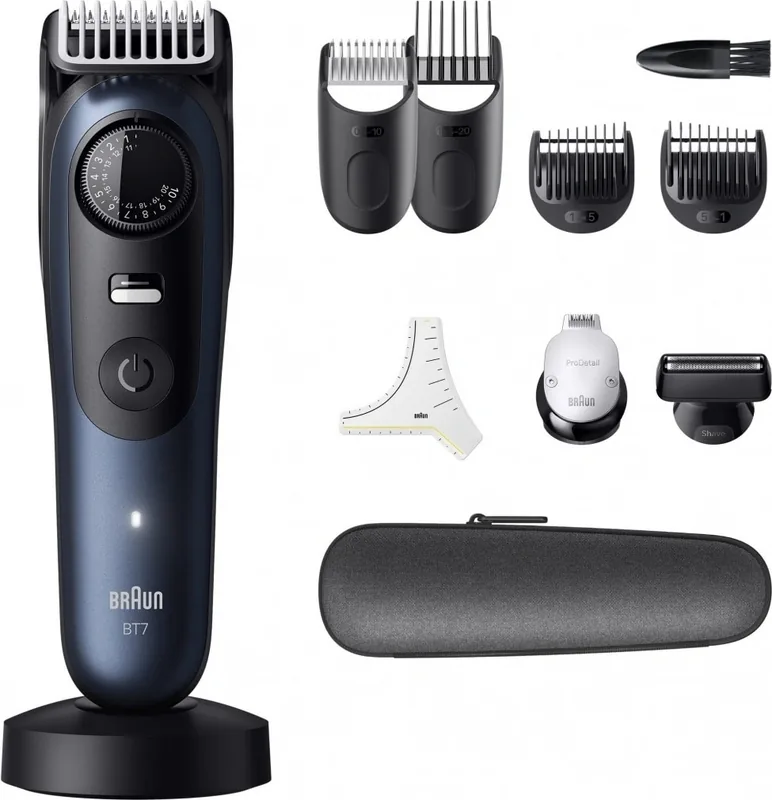 Braun Seeria 7 AIO7540 11-ühes trimmeri komplekt, tumesinine