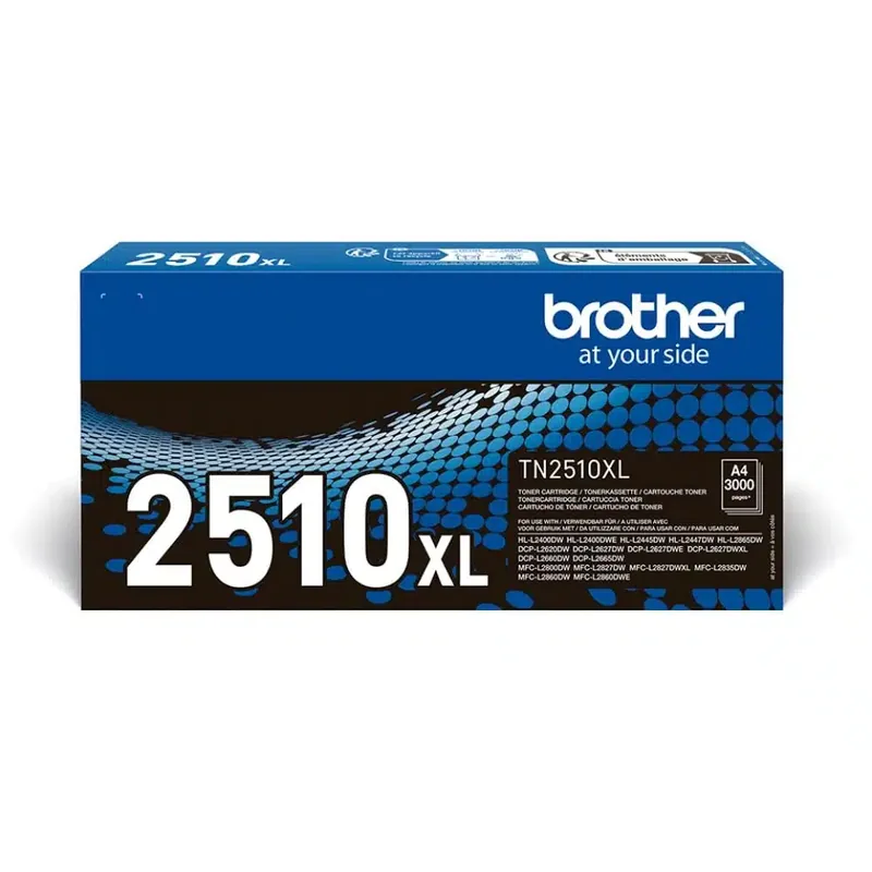 Brother TN2510XL must tooner 3000 lk