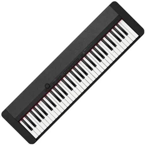 Casio CT-S1 61 klahviga süntesaator, must (CT-S1BKC7)