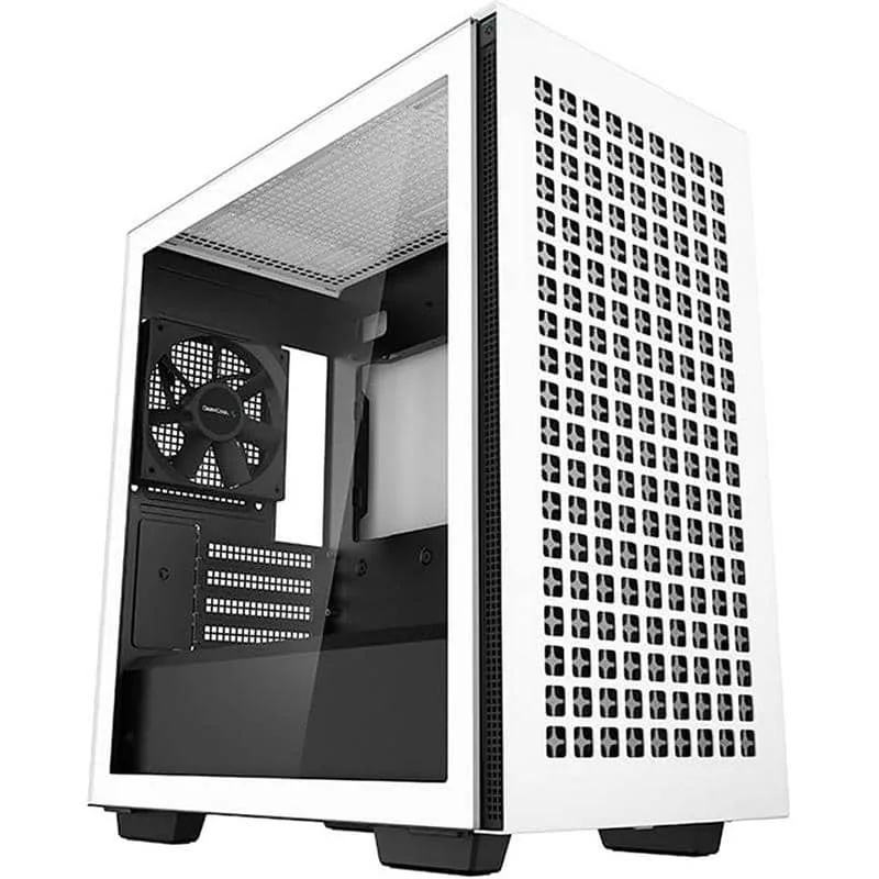 Deepcool CH370 mATX arvutikorpus, valge