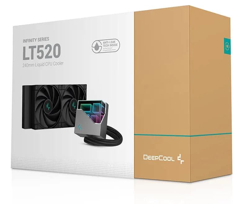 Deepcool LT520 ARGB Premium 240mm vedelikjahutusega CPU jahuti
