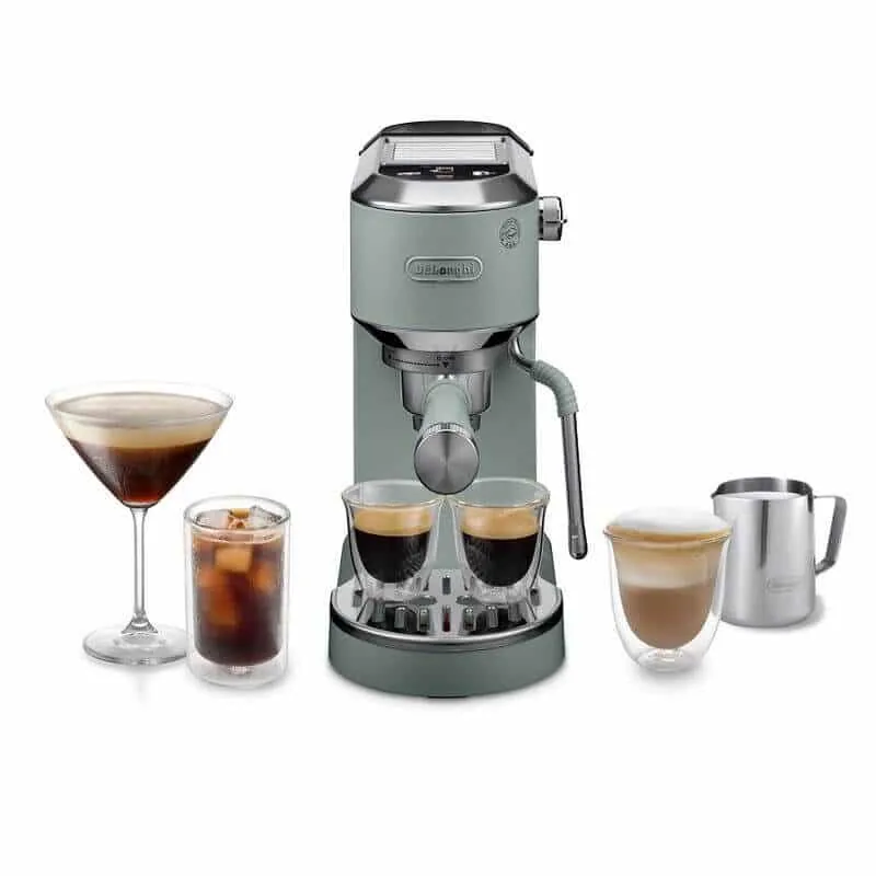 DeLonghi EC890.GR Dedica Duo roheline espressomasin, 1450W