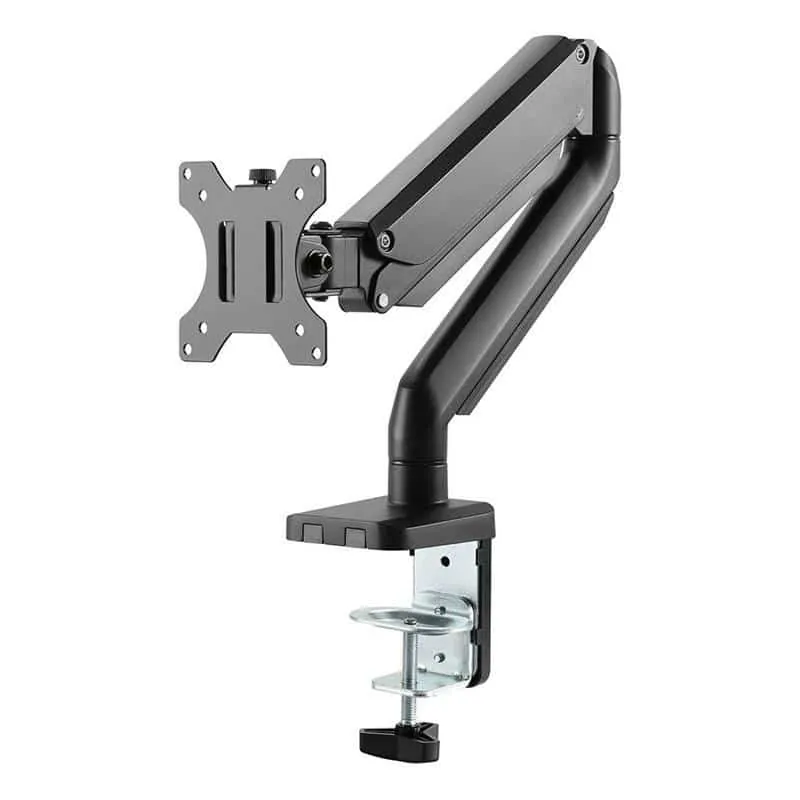 Deltaco ARM-0350 monitori lauakinnitus gaasiveruga, 17"-32", 8 kg, must