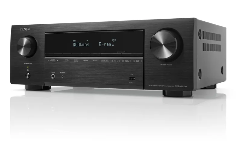 Denon AVR-X1800H 7.2 kanalite kodukinoressiiver, must