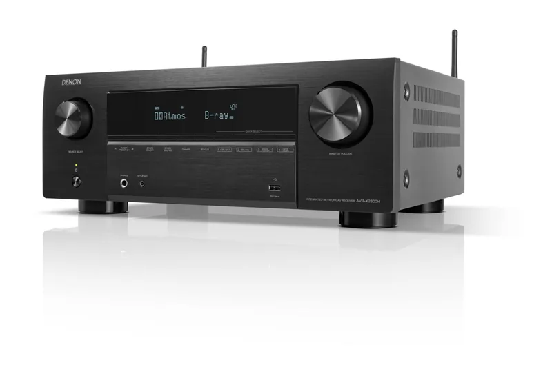 Denon AVR-X2800H 7.2-kanaline AV ressiiver 8K HEOS, must