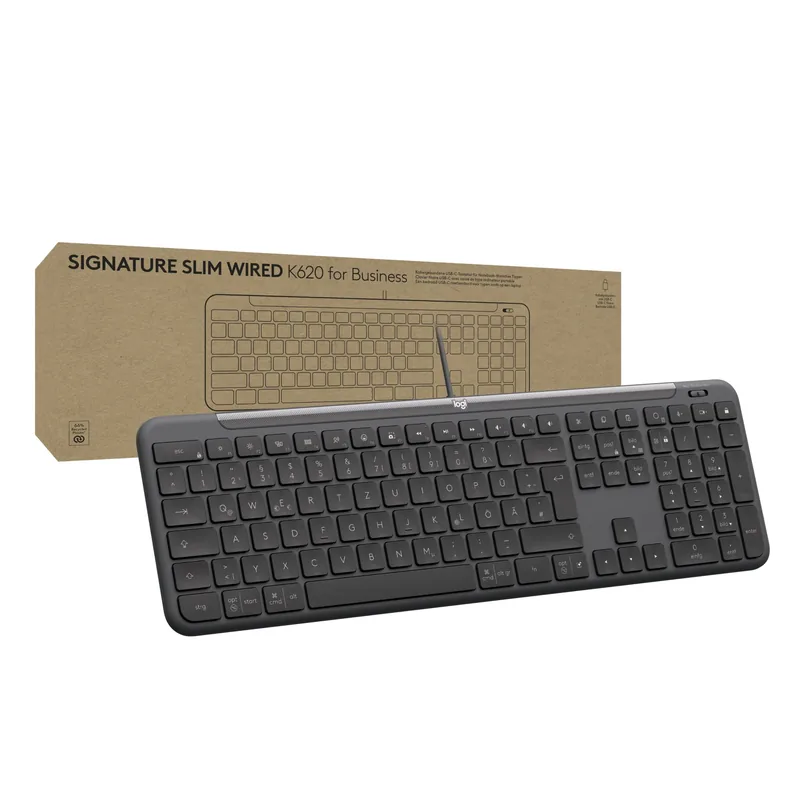 Logitech MX Keys S Combo 920-011614 juhtmevaba klaviatuur ja hiir, US, must