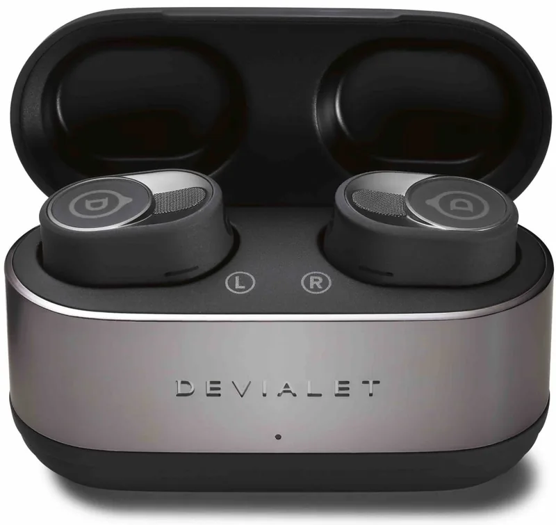 Devialet Gemini II valge täisjuhtmevabad kõrvaklapid mürasummutusega