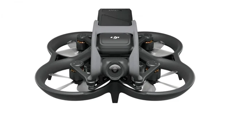 Dji 6941565936332 Avata FPV droon 4K kaameraga must