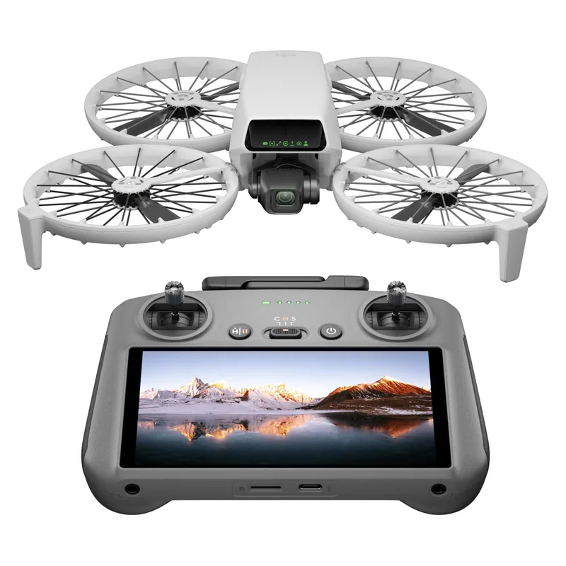 DJI Flip (DJI RC 2) droon, hall, 4K kaamera, 48 Mpx