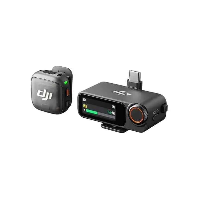DJI Mic 3 (1 TX + 1 RX) juhtmevaba mikrofon, hall