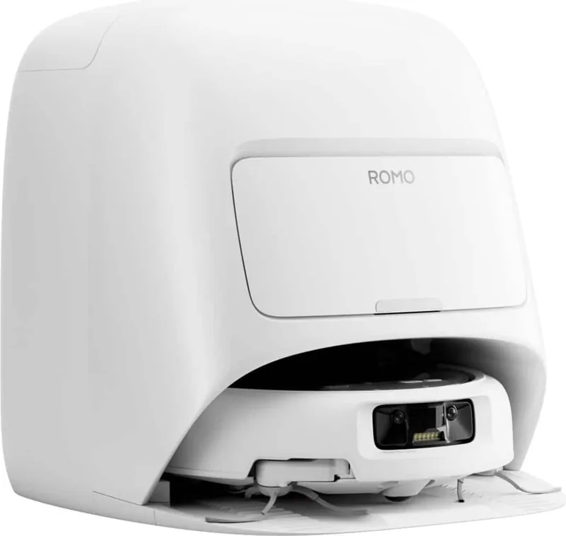 DJI Romo A robottolmuimeja märg- ja kuivpuhastusega, 25000 Pa, valge