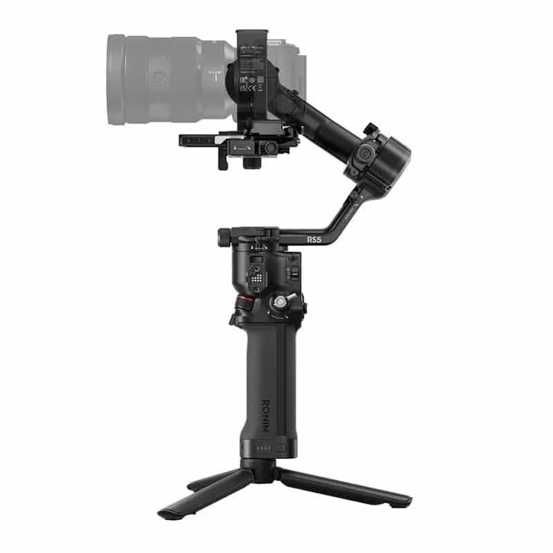 DJI RS5 must, käsistatiiv kuni 3 kg kaameratele