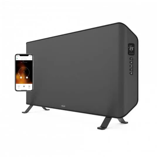 Duux Edge 2000 Smart konvektor 2000W, rakendusega juhitav, hall