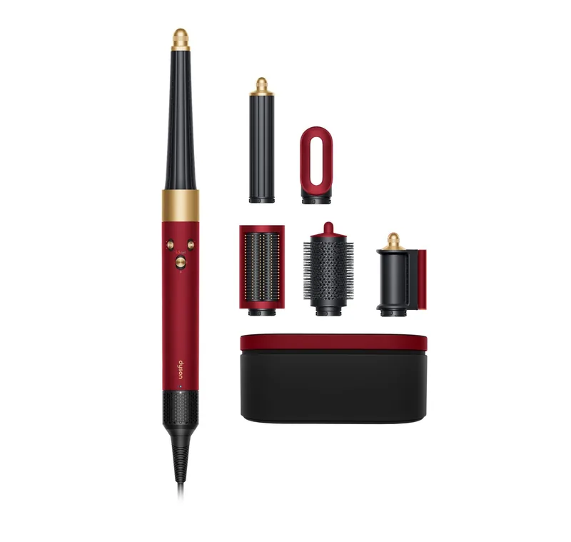 Dyson Airwrap i.d.™ Red Velvet juuksekoolutaja Bluetooth, 1300W, 6 otsikut