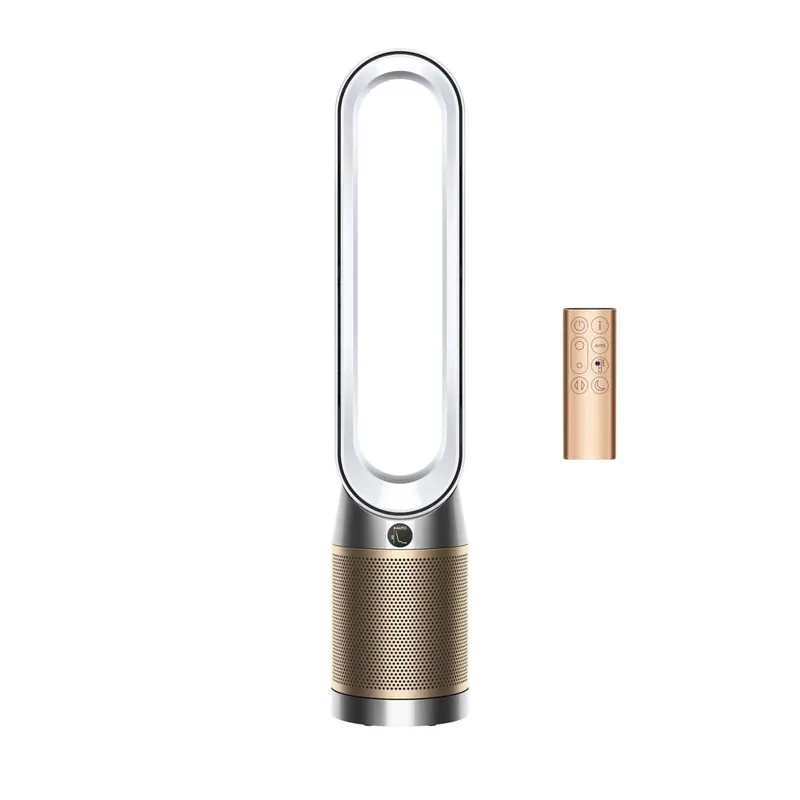 Dyson Purifier Cool PC2 De-NOx õhupuhasti ventilaatoriga, valge/kuldne