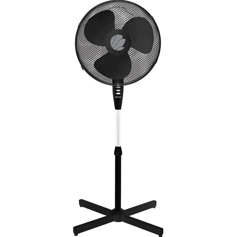 ECG FS40ABLACK põrandaventilaator, 40 cm, must