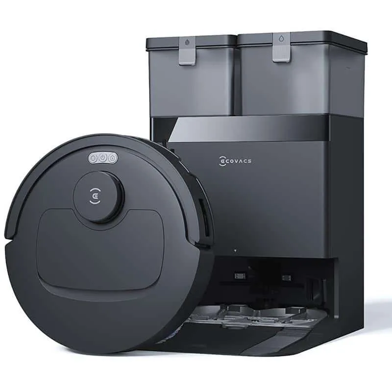 Ecovacs Deebot T30e robottolmuimeja, märg- ja kuivpuhastus, must