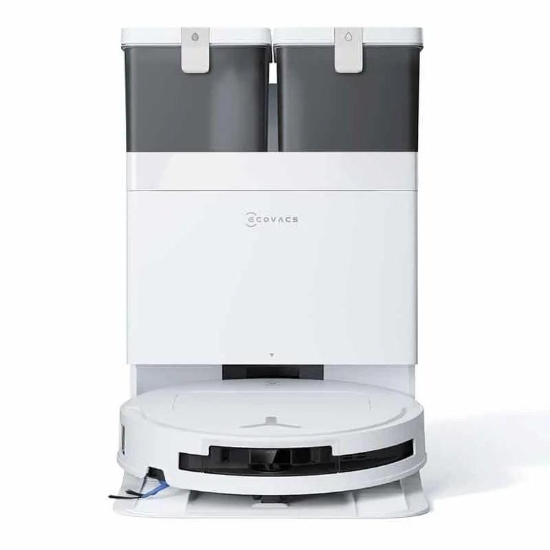 Ecovacs Deebot T50 OMNI Gen3 robottolmuimeja, märg- ja kuivpuhastus, valge