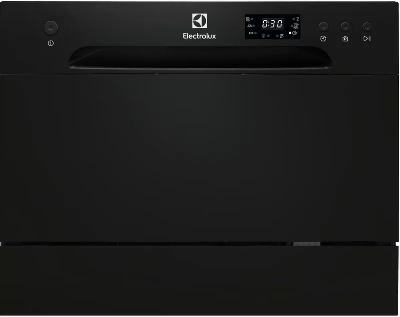 Electrolux, 6 nõudekomplekti, must - Lauapealne nõudepesumasin, ESF2400OK