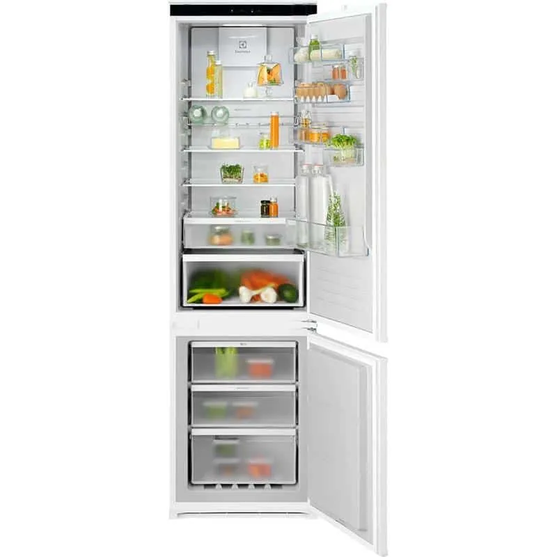Electrolux E6MNTE19S 600 Series NoFrost integreeritav külmik-sügavkülmik 269 L
