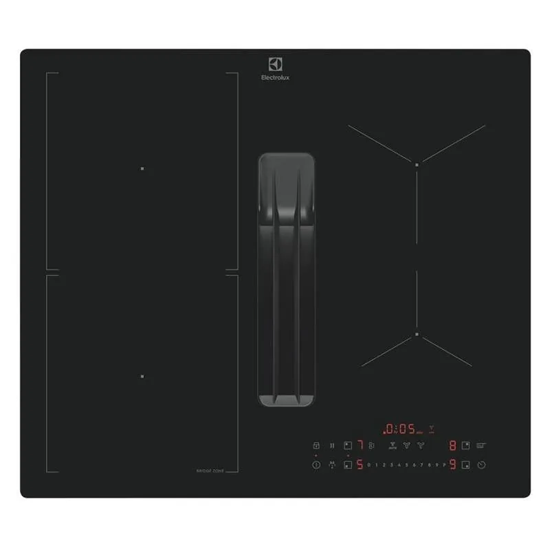 Electrolux ECC63410CB integreeritav induktsioonpliit õhupuhastiga, 60 cm, must