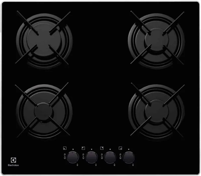 Electrolux EGT6242NVK integreeritav gaasipliidiplaat, 4 keedualaga, must