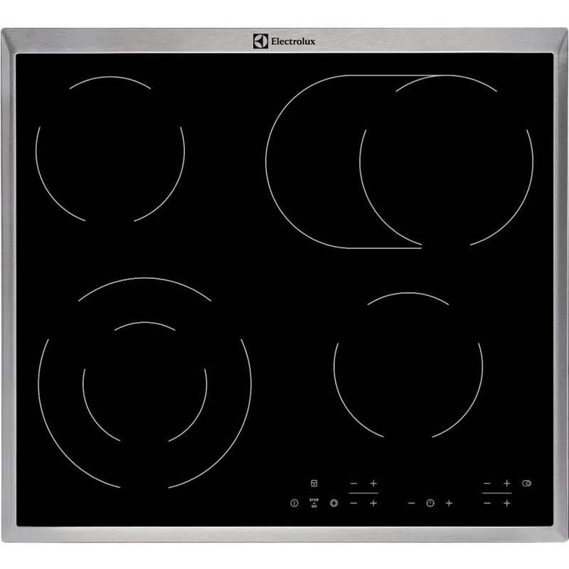 Electrolux EHF6346XOK integreeritav keraamiline pliidiplaat FishZone 57,6 cm