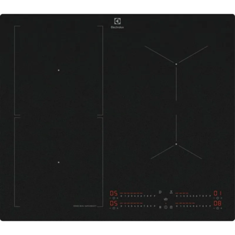 Electrolux EIS62453IZ 700 SenseBoil integreeritav induktsioonpliidiplaat 58 cm must