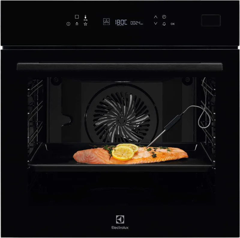 Electrolux EOB7S31Z SteamBoost 800 integreeritav auruahi, 70 L, must