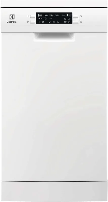 Electrolux ESS43210SW 600 Slim nõudepesumasin, 10 komplekti, 44,6 cm, valge