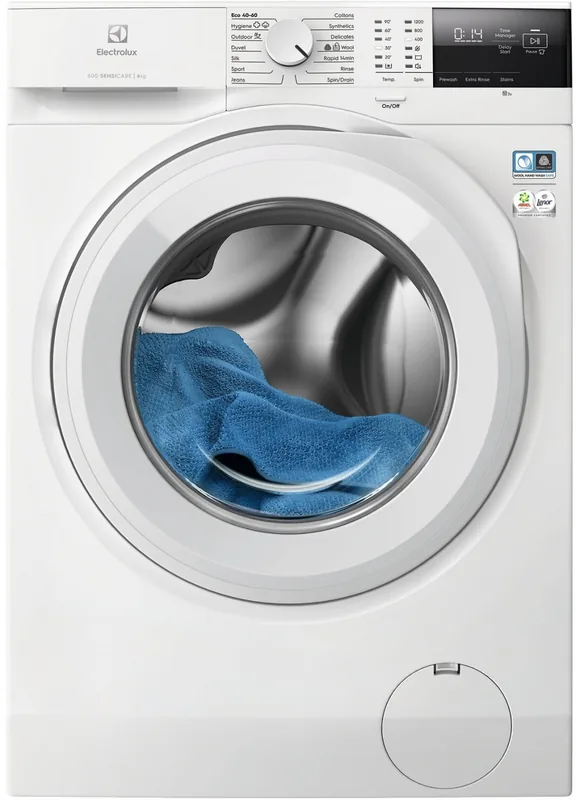 Electrolux EW6F2281E SensiCare 600 eestlaetav pesumasin, 8 kg, 1200 p/min