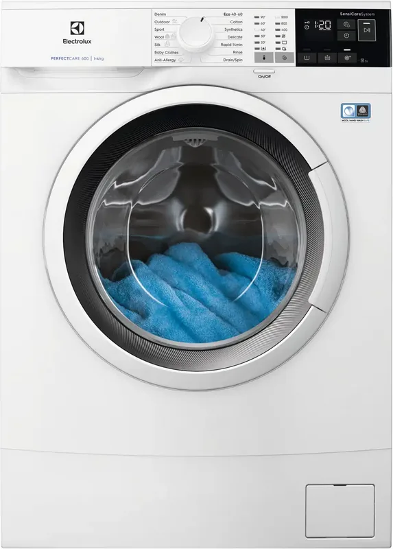 Electrolux EW6SM404W eestlaetav pesumasin 4kg, valge