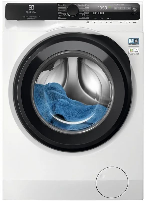 Electrolux EW7F5692QE 700-seeria SteamCare eestlaetav pesumasin, 9 kg