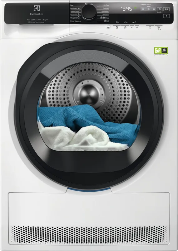 Electrolux EW8D585UCE soojuspumbaga kuivati 8kg, valge