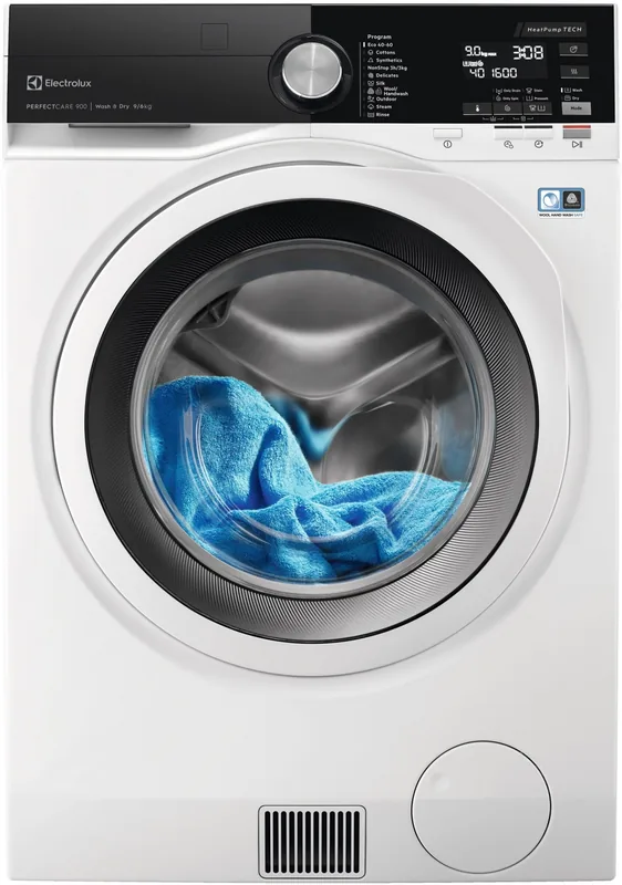 Electrolux EW9WN249W kuivatiga pesumasin 9/6 kg, 1400 p/min