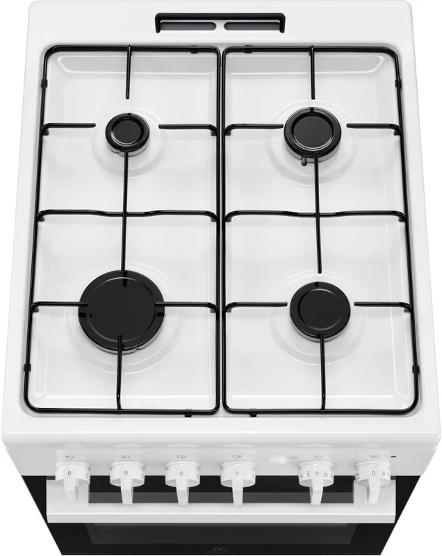Electrolux LKG500013W gaasipliit gaasiahjuga, 59L, 50cm, valge