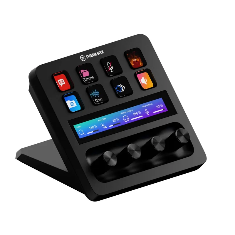 Elgato Stream Deck + 10GBD9901 must voogedastuse juhtpult